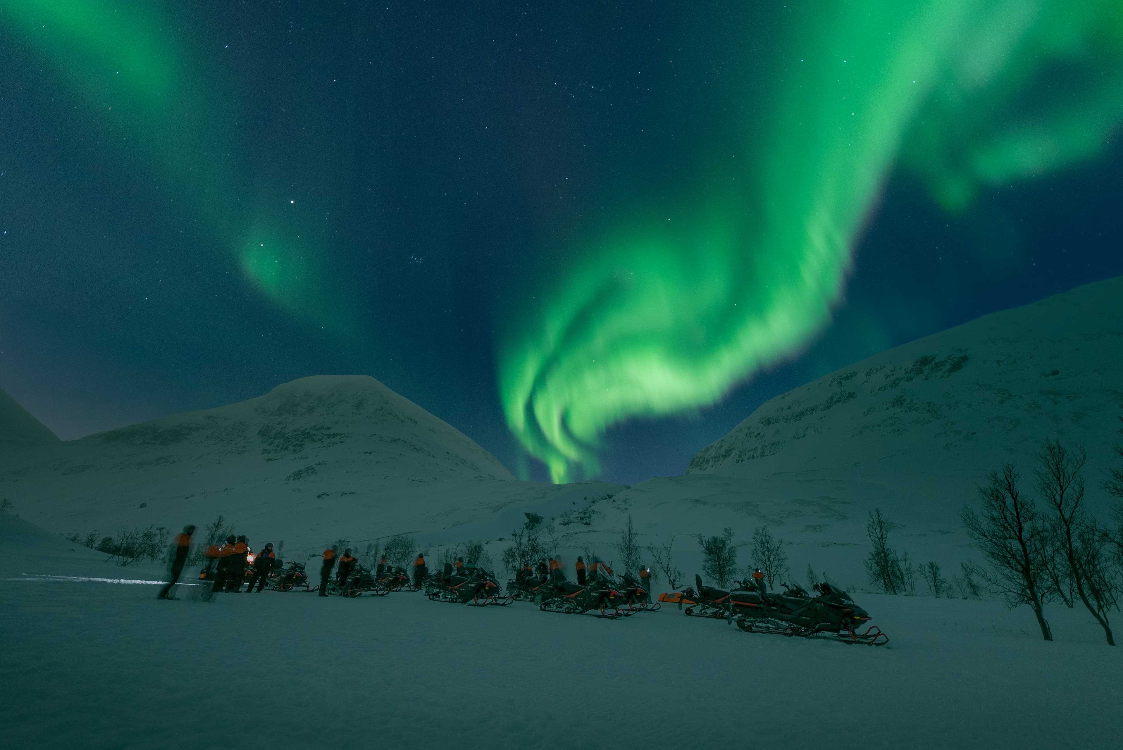 Tromsø: Arctic All-in-One Night: Dog Sledding, Snowmobiling & Northern Lights at Camp Tamok photo 7