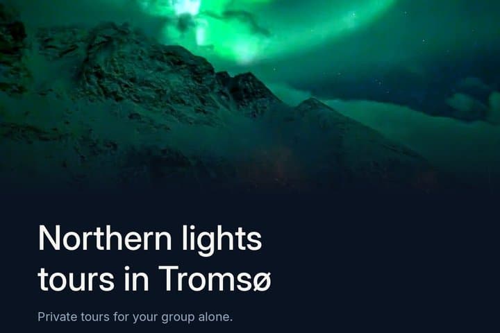 Tromso: Private Northern Lights Tour - Aurora Guarantee 