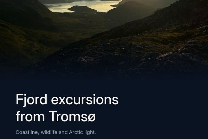 Tromsø: Private Arctic Fjord Expedition & Hidden Gems