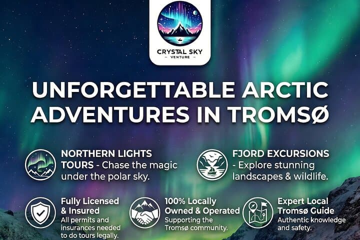 Tromsø: Private Arctic Fjord Expedition & Hidden Gems photo 3