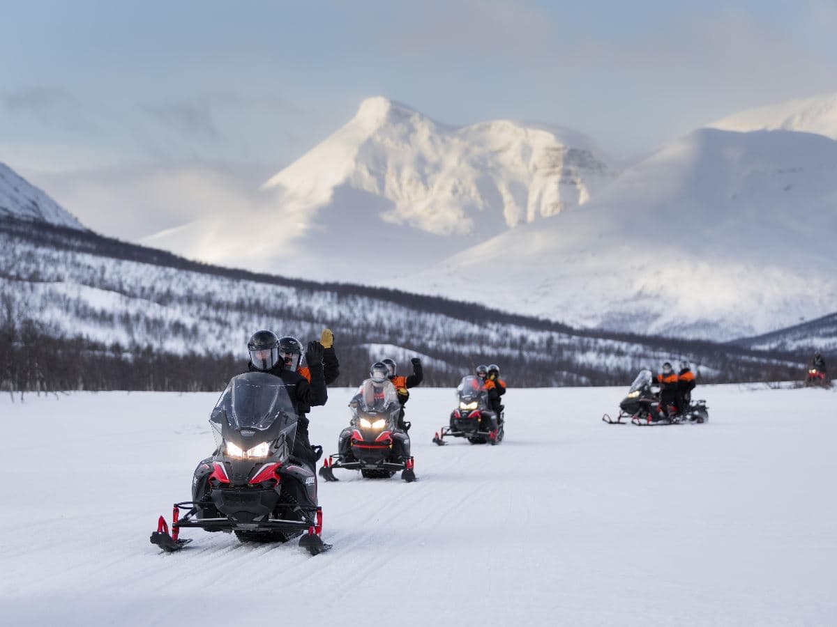 Arctic Combo: Dog Sledding, Snowmobiling & Reindeer Visit at Camp Tamok photo 7
