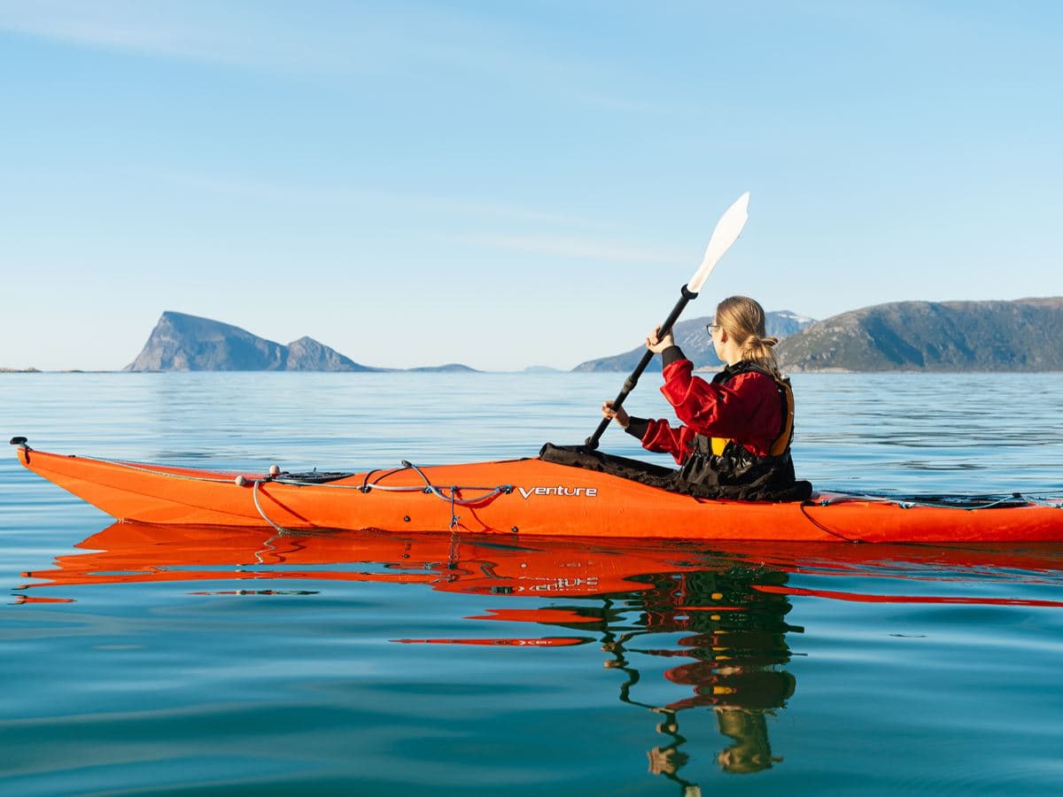 Guided Sea Kayaking Afternoon Tour at Sommarøy