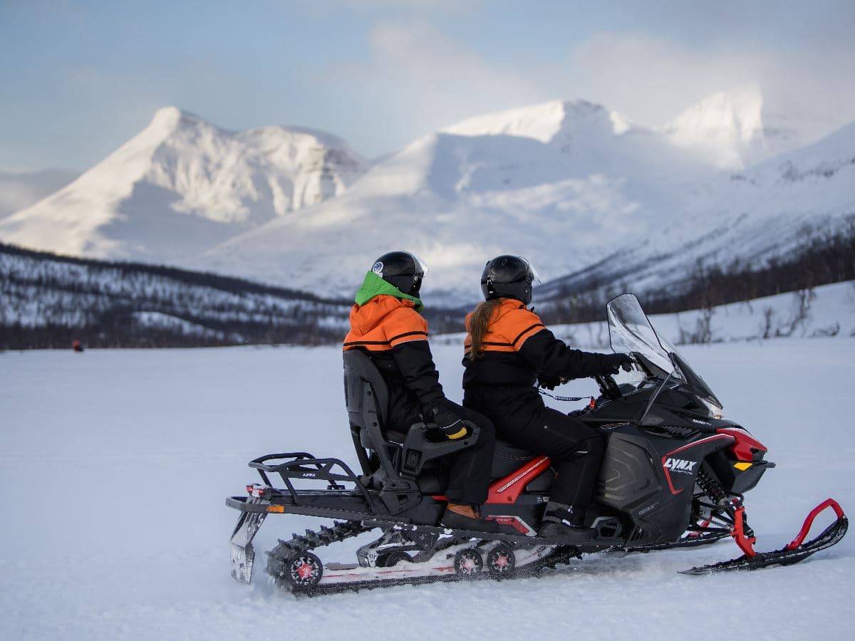 Arctic Combo: Dog Sledding, Snowmobiling & Reindeer Visit at Camp Tamok photo 5