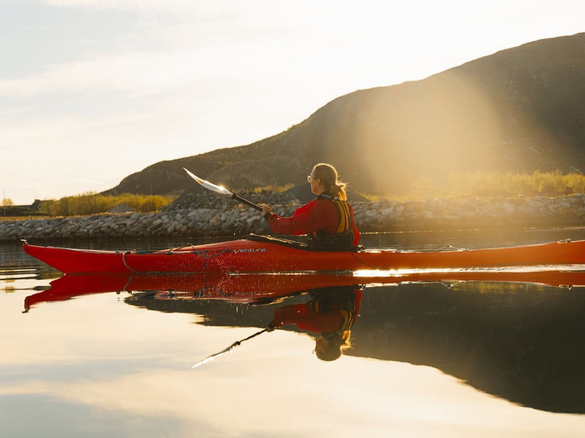 Guided Sea Kayaking Autumn Tour at Sommarøy - Including Transfer from Tromsø