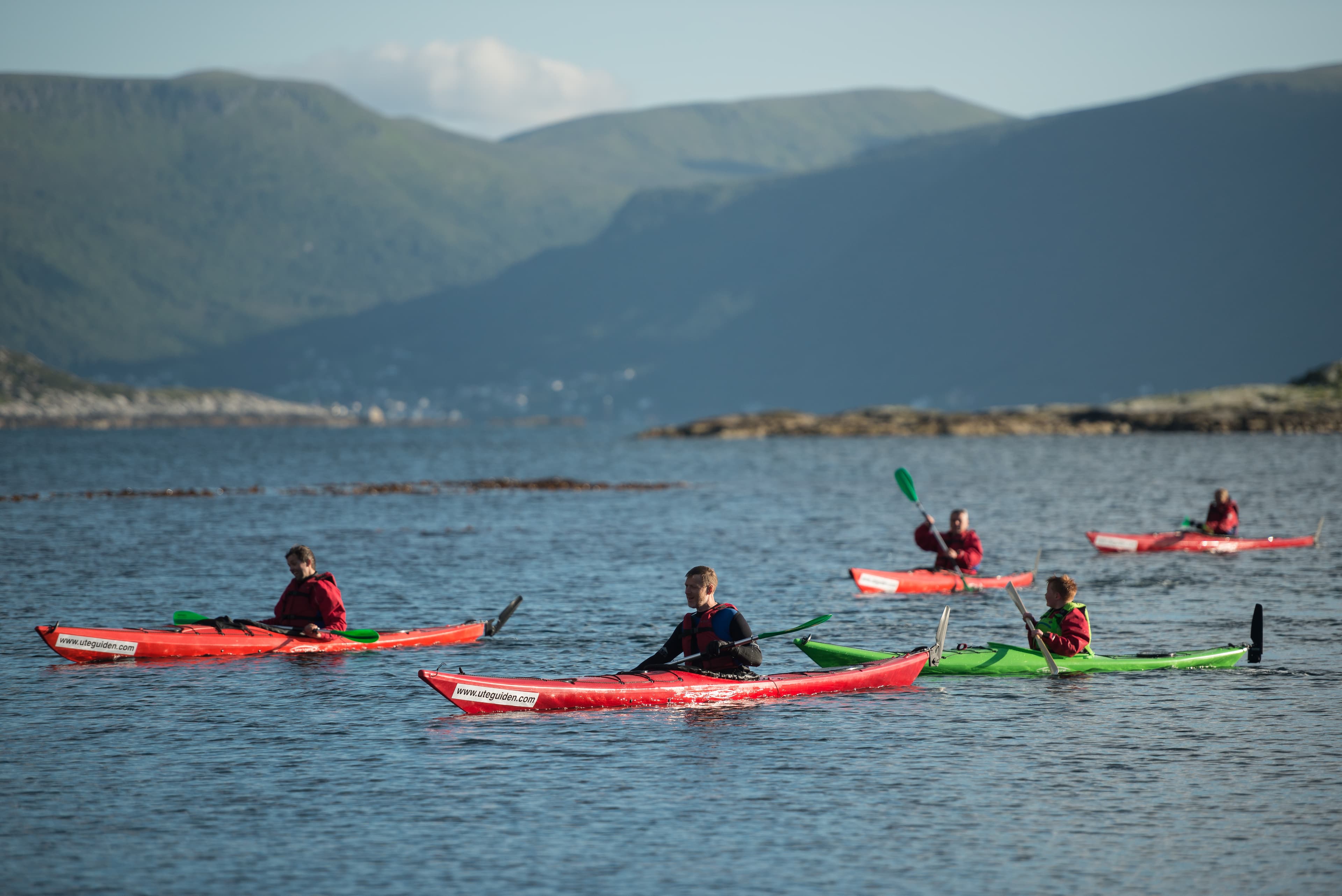 Kajakk og fjelltur i Ålesund