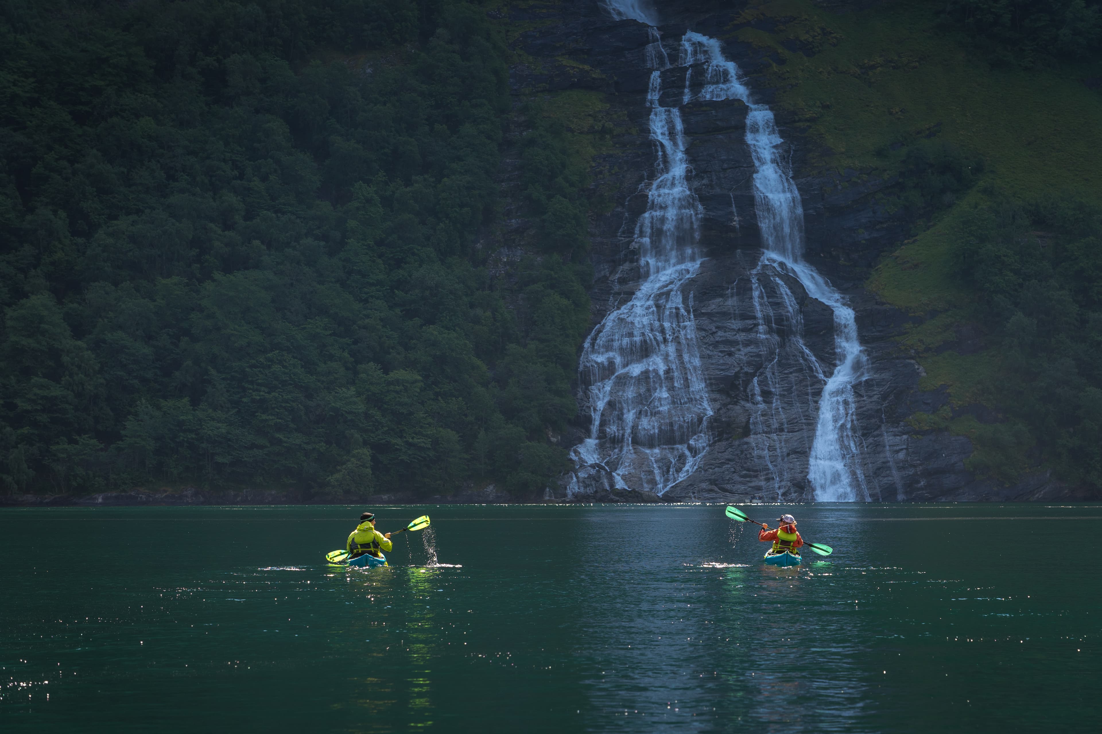 Fjordkajakk i Geiranger