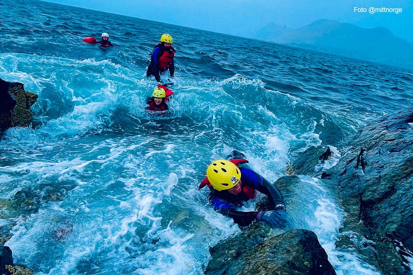 Coastering i Ålesund