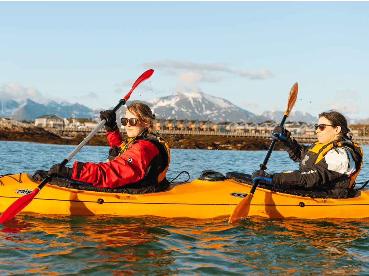 Rental Tandem Kayak at Sommarøy