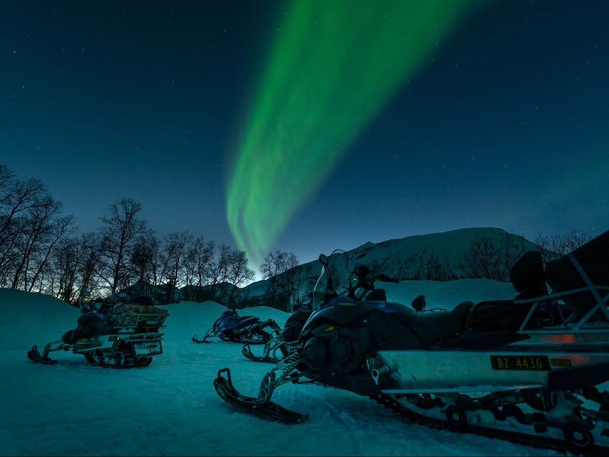 Snowmobiling at Camp Tamok photo 5