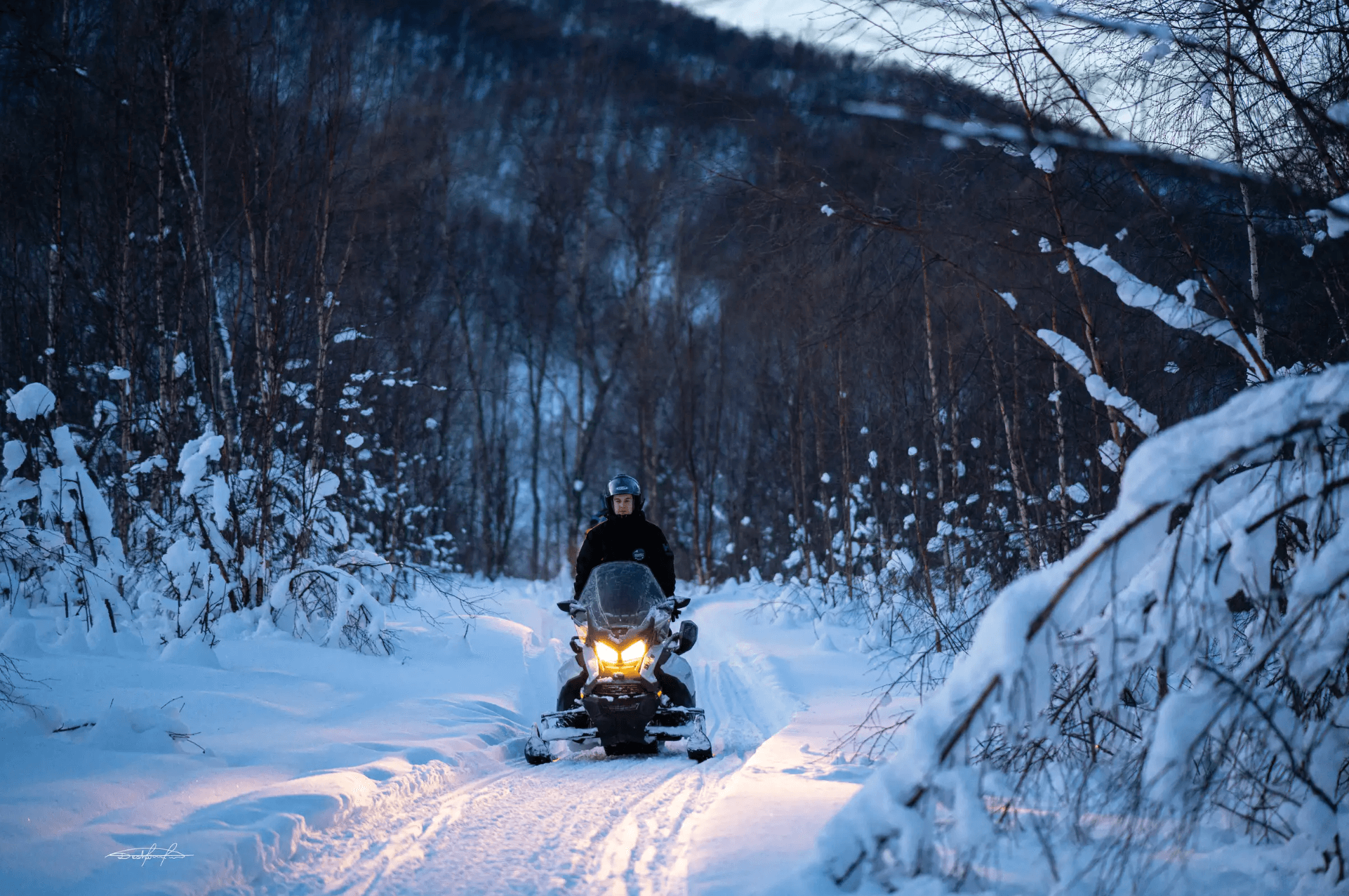 Tromsø: Local Snowmobile Experience photo 5