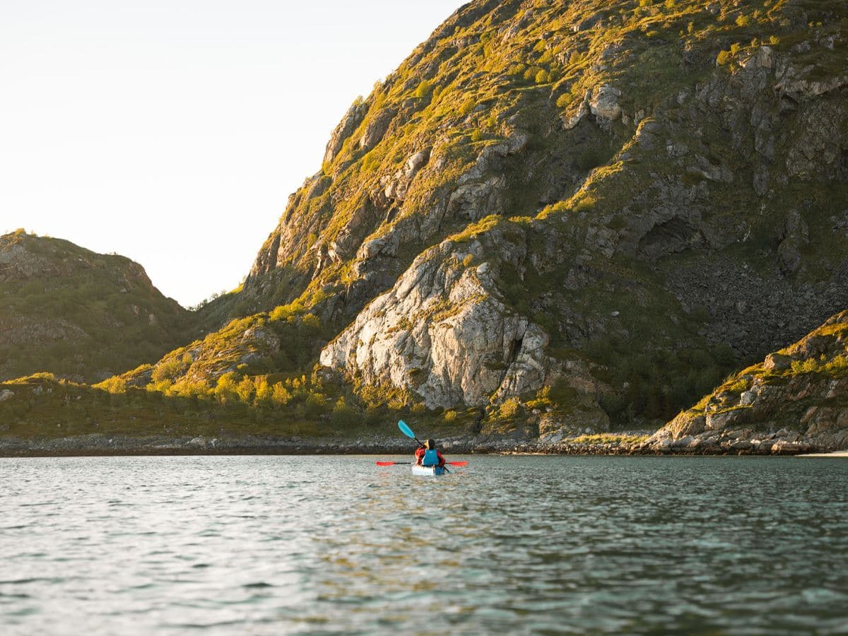 Guided Sea Kayaking Autumn Tour at Sommarøy - Including Transfer from Tromsø photo 5