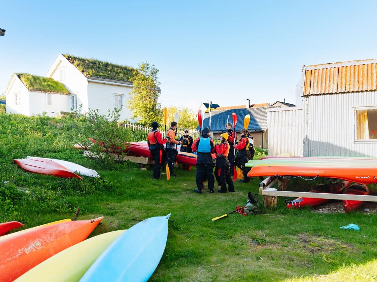 Guided Sea Kayaking Afternoon Tour at Sommarøy photo 2