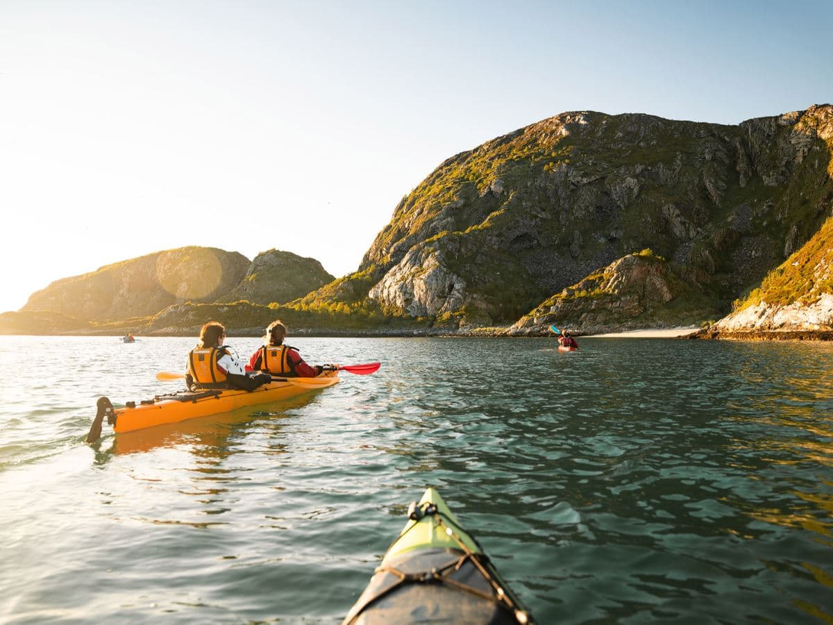 Guided Sea Kayaking Autumn Tour at Sommarøy - Including Transfer from Tromsø photo 2