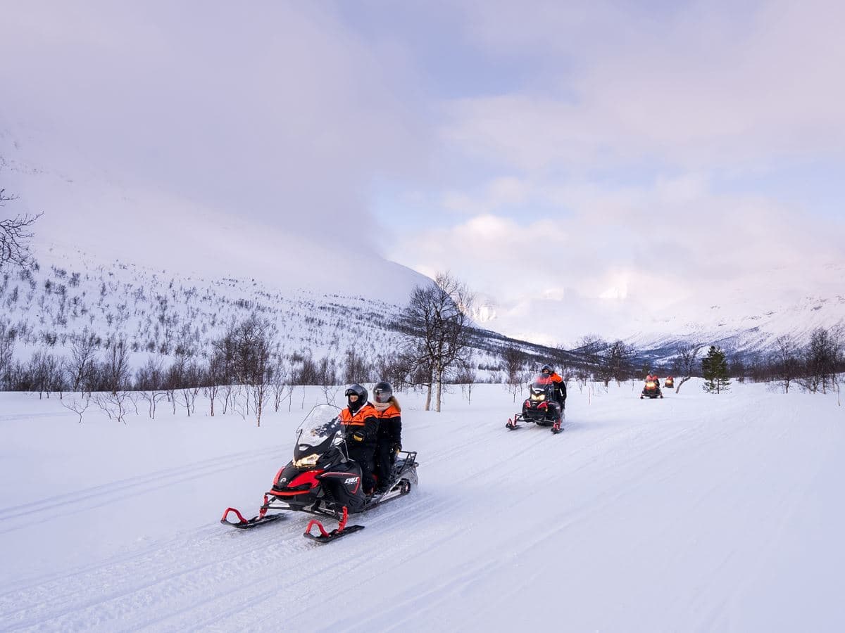 Snowmobiling at Camp Tamok photo 7