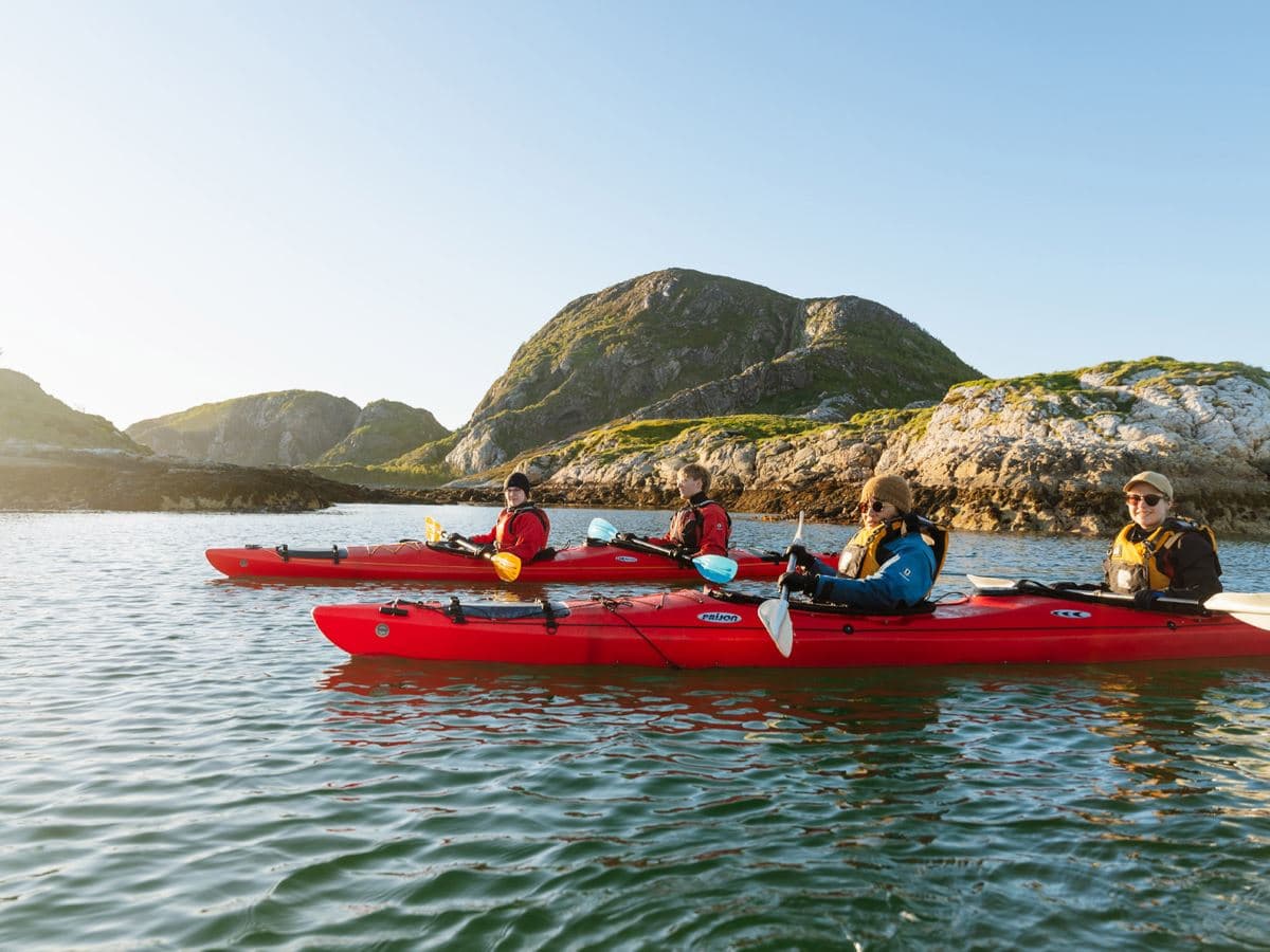 Guided Sea Kayaking Morning Tour at Sommarøy photo 2