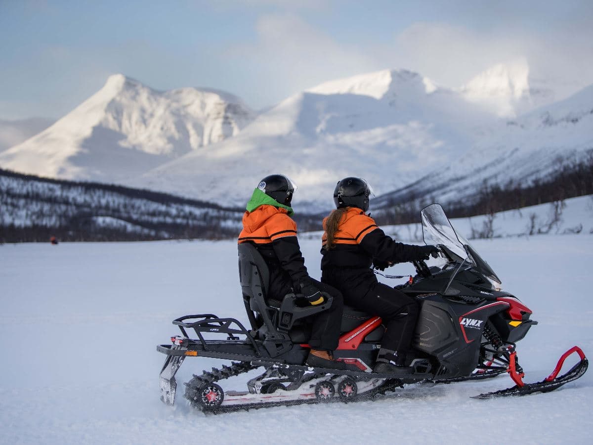 Snowmobiling at Camp Tamok photo 6