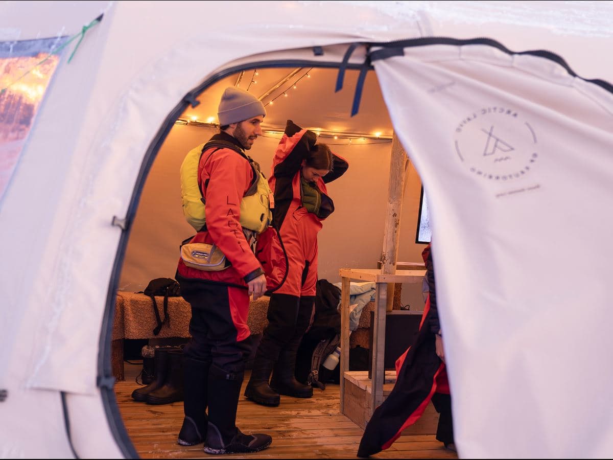 Guided Winter Sea Kayaking Tour - Incl. Transfer from Sommarøy Arctic Hotel photo 2