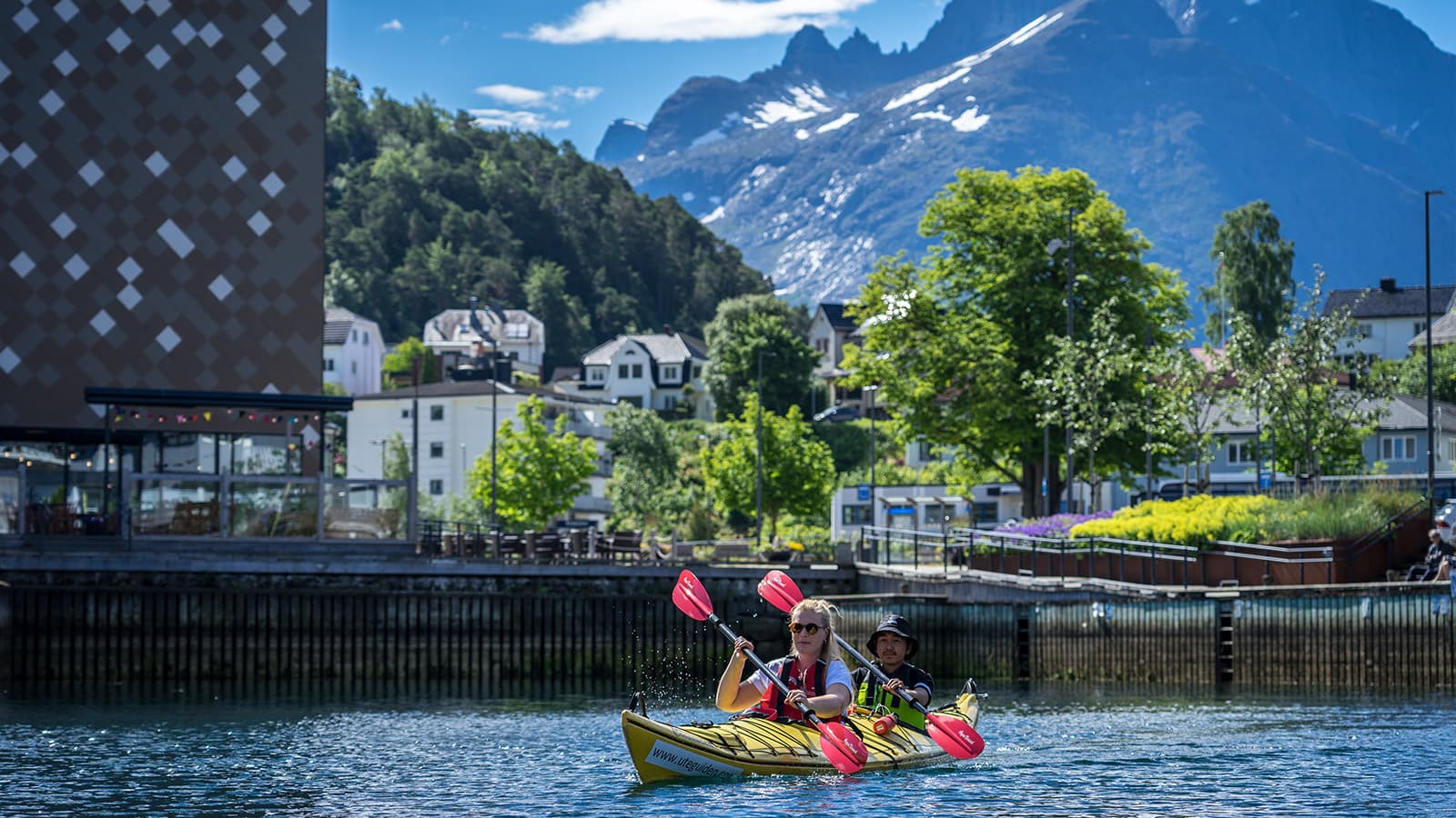 Kajakktur i Åndalsnes