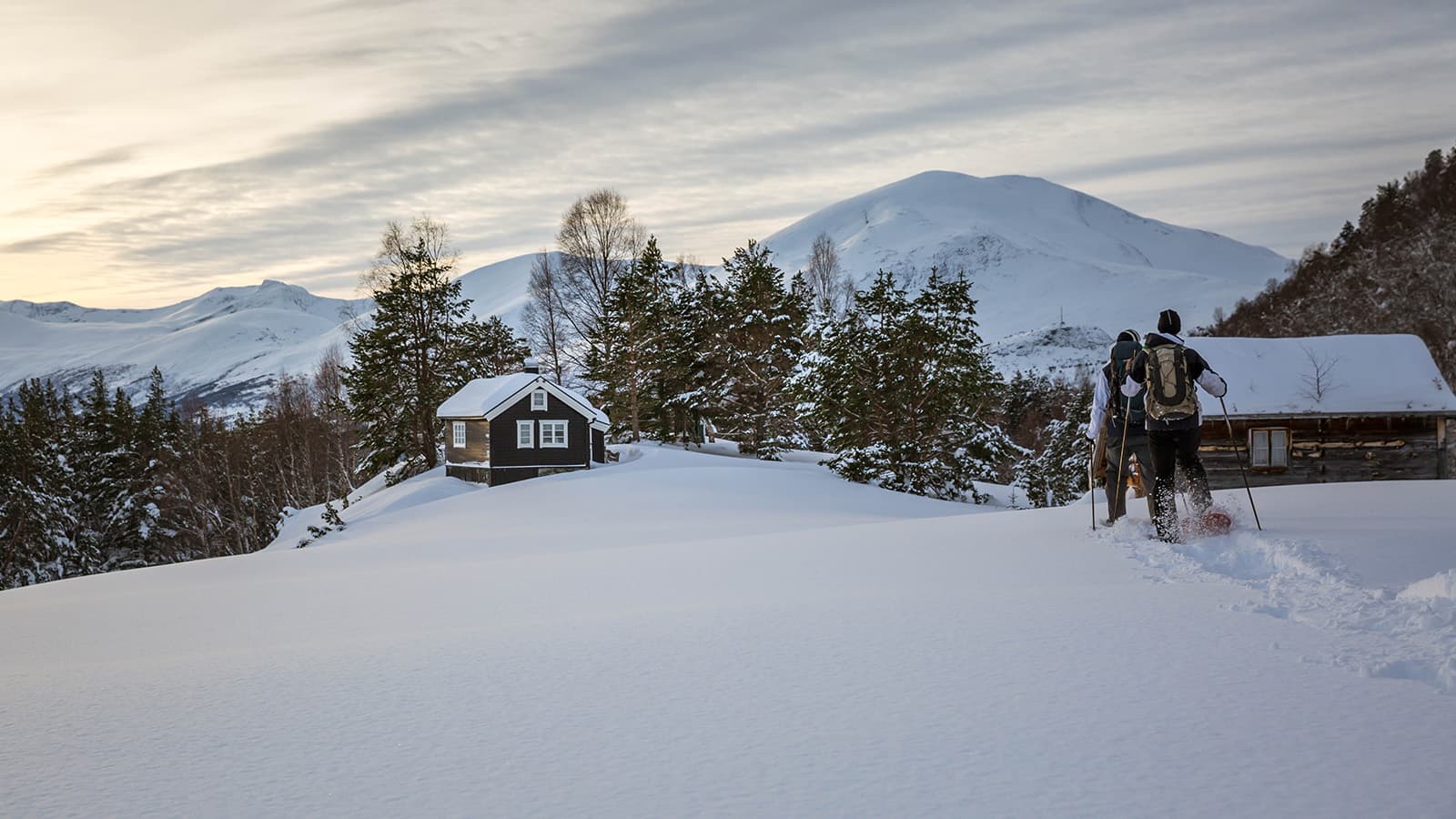 Snowshoeing from Ålesund