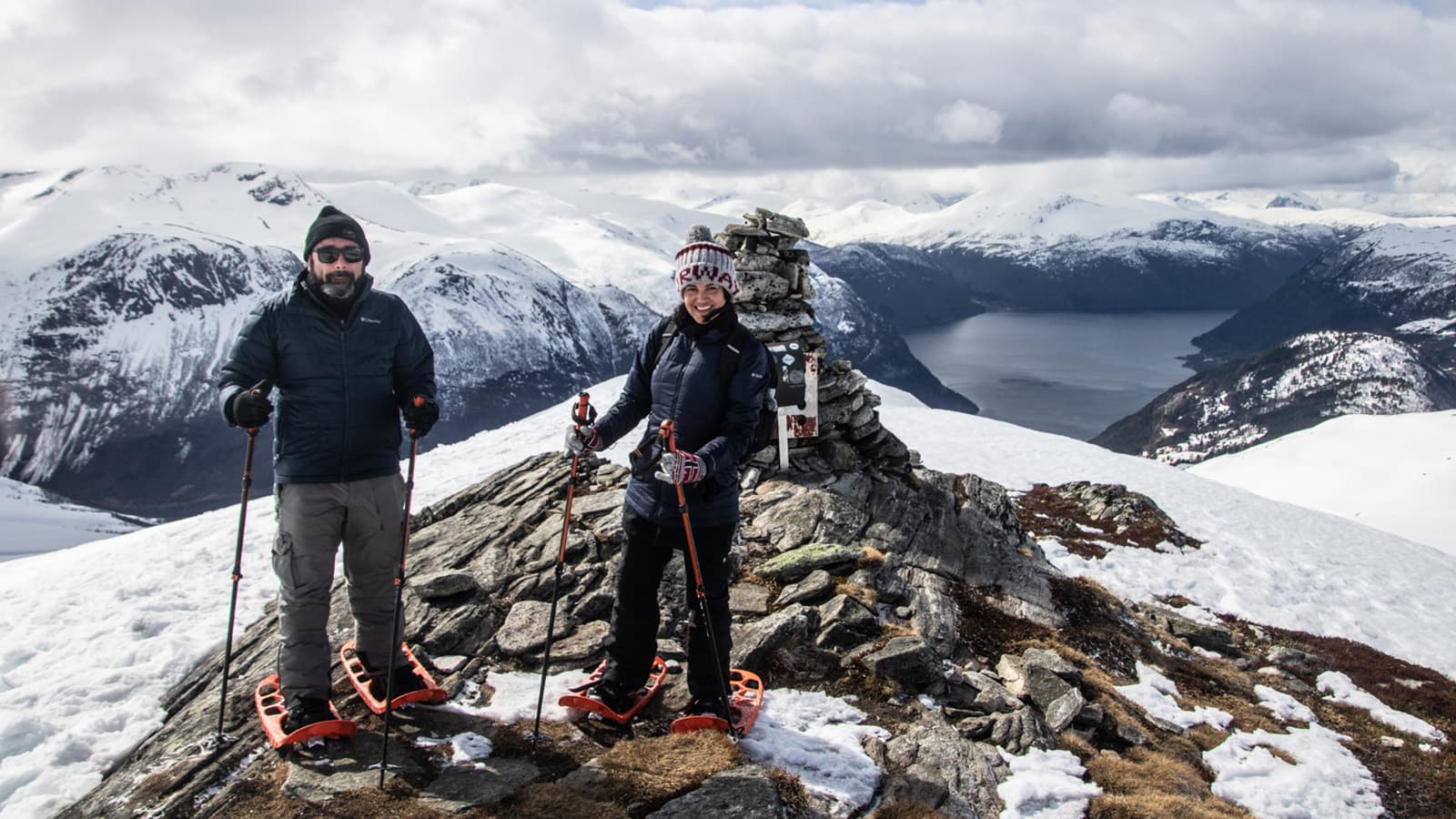 Topptur med truger til Mefjellet