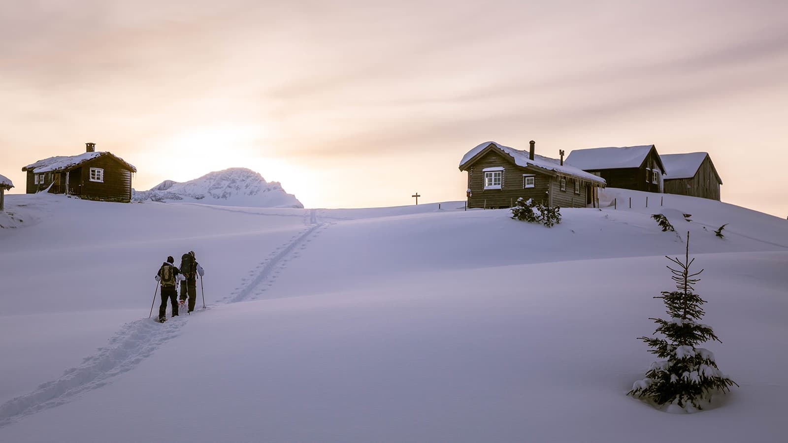 Halvdagstur med truger på Sunnmøre