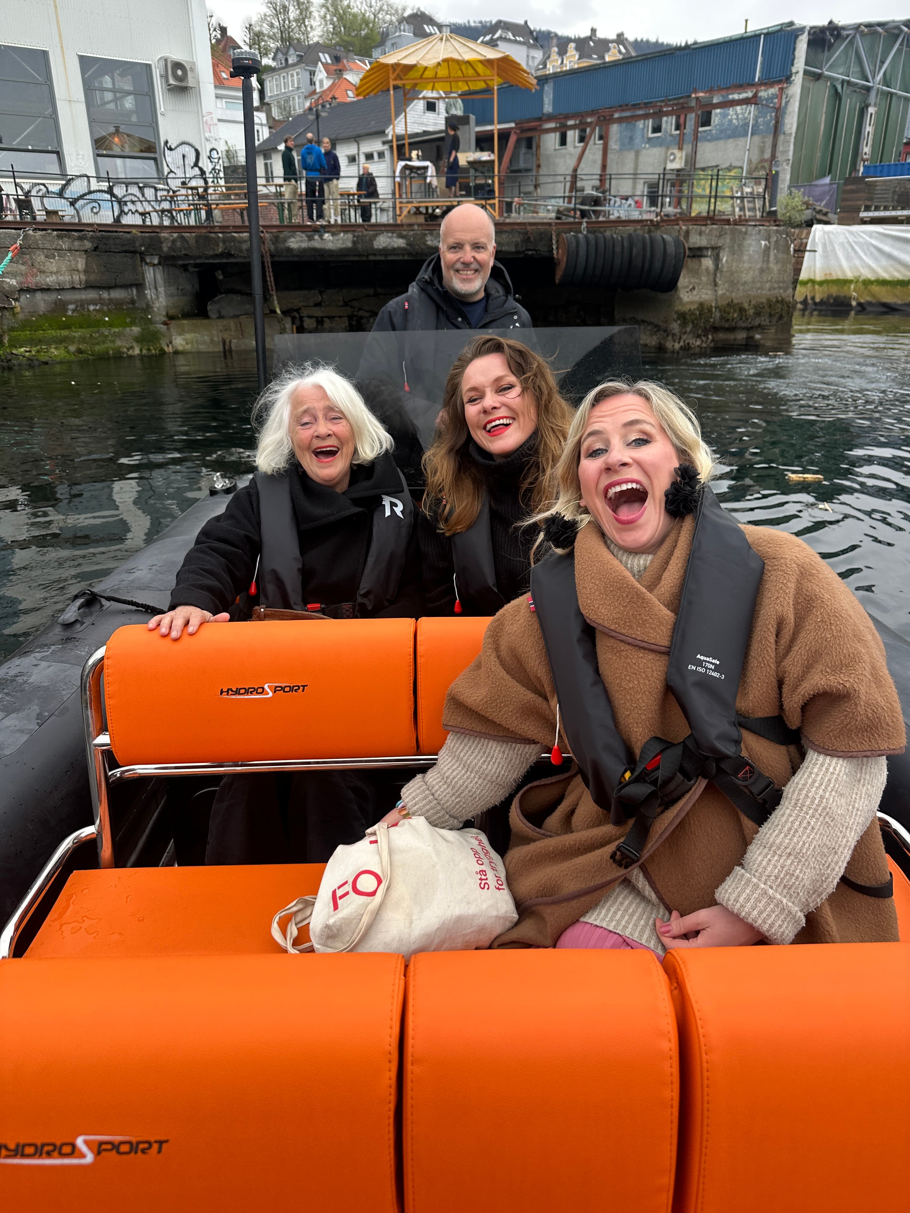 Bergen from the sea photo 2