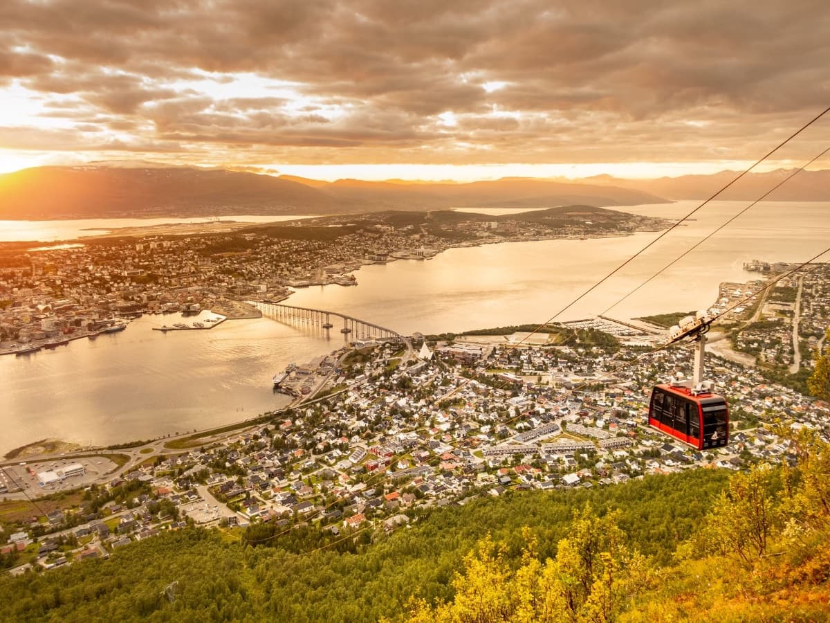 Fjellheisen Cable Car Round Trip with Time Slot