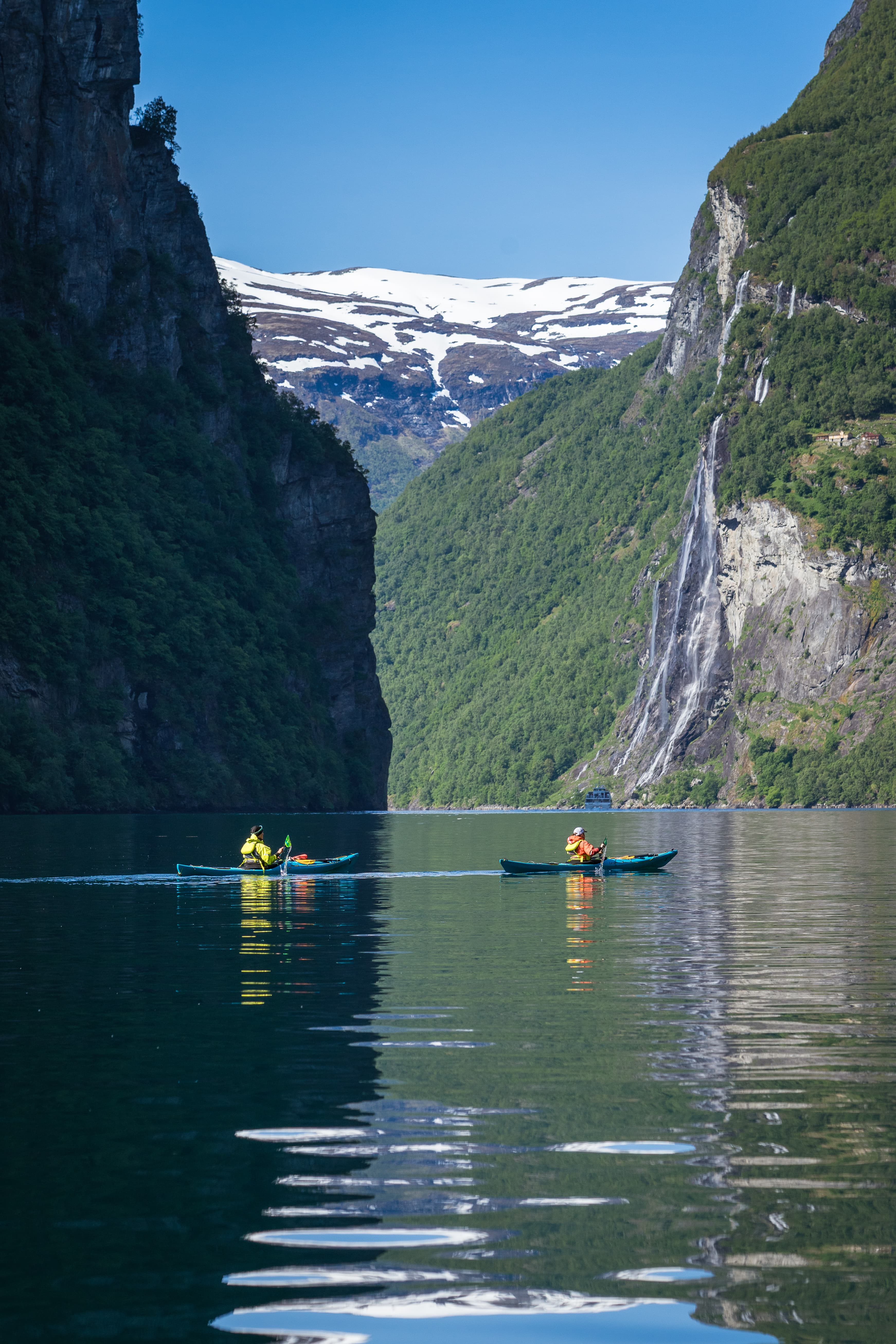 Kajakktur til de 7søstre i Geiranger photo 4