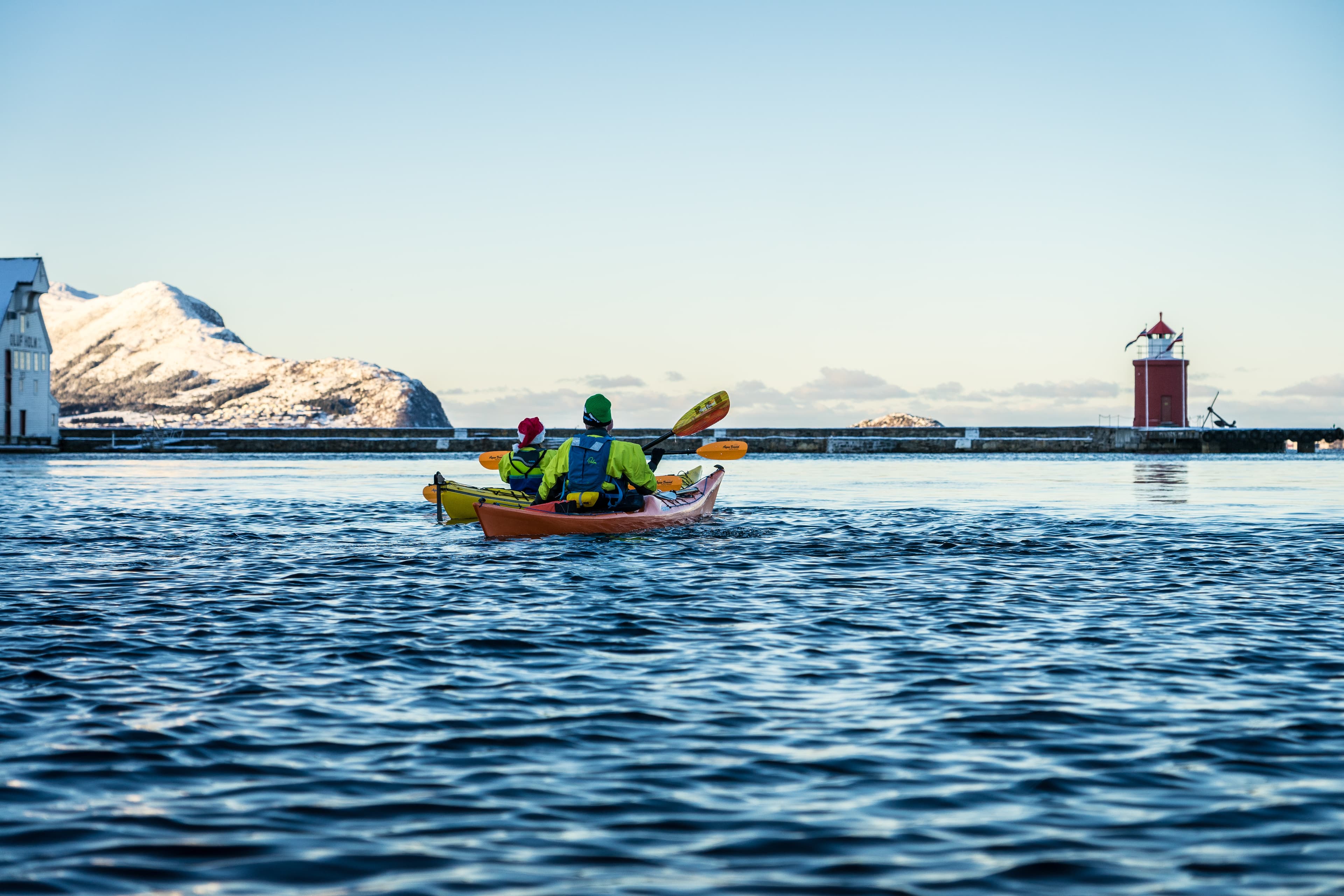 Vinterkajakk i Ålesund photo 4