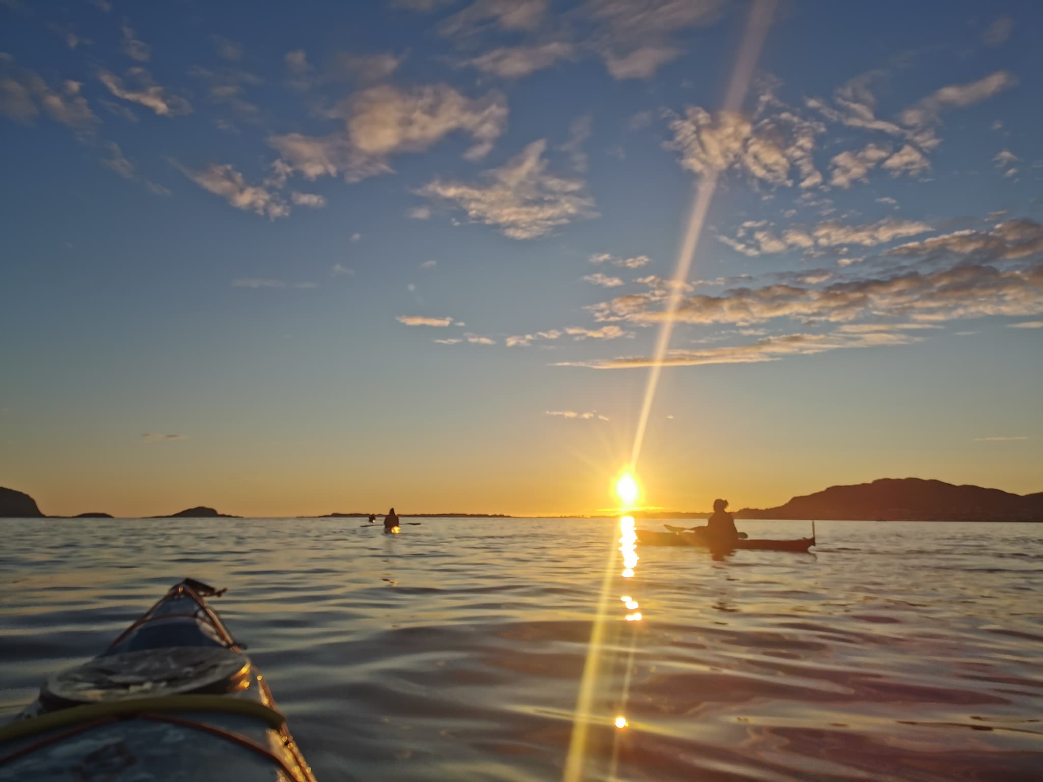 Solnedgangstur i kajakk i Ålesund photo 2