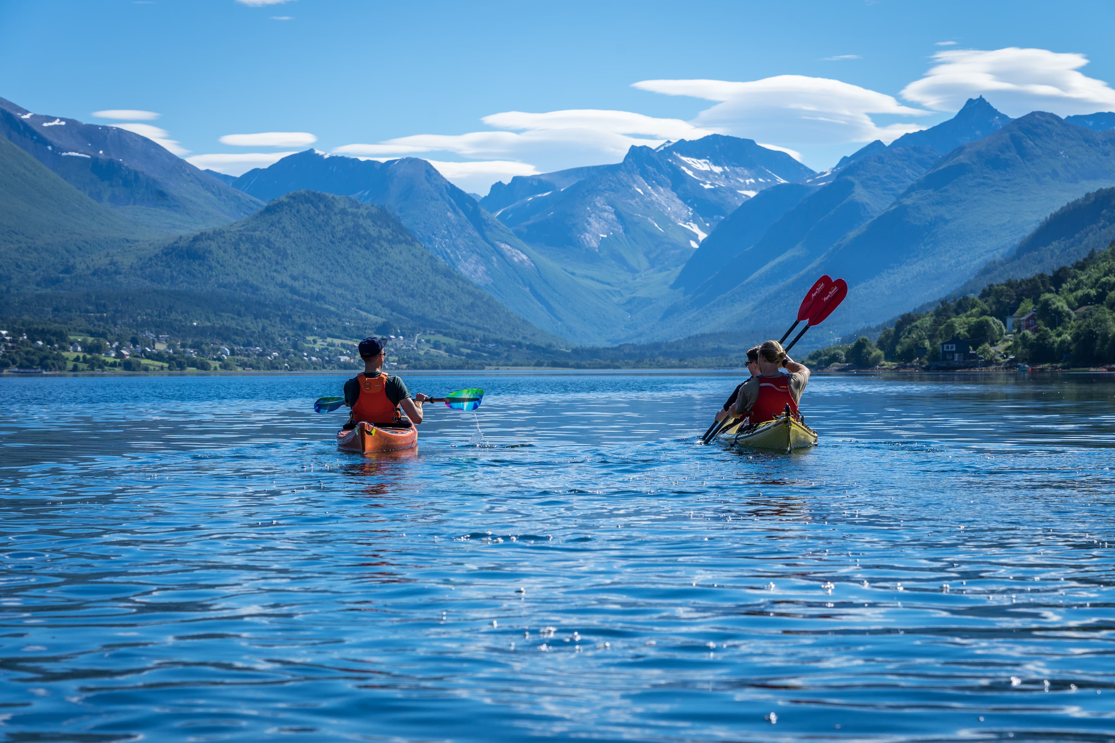 Kajakktur i Åndalsnes