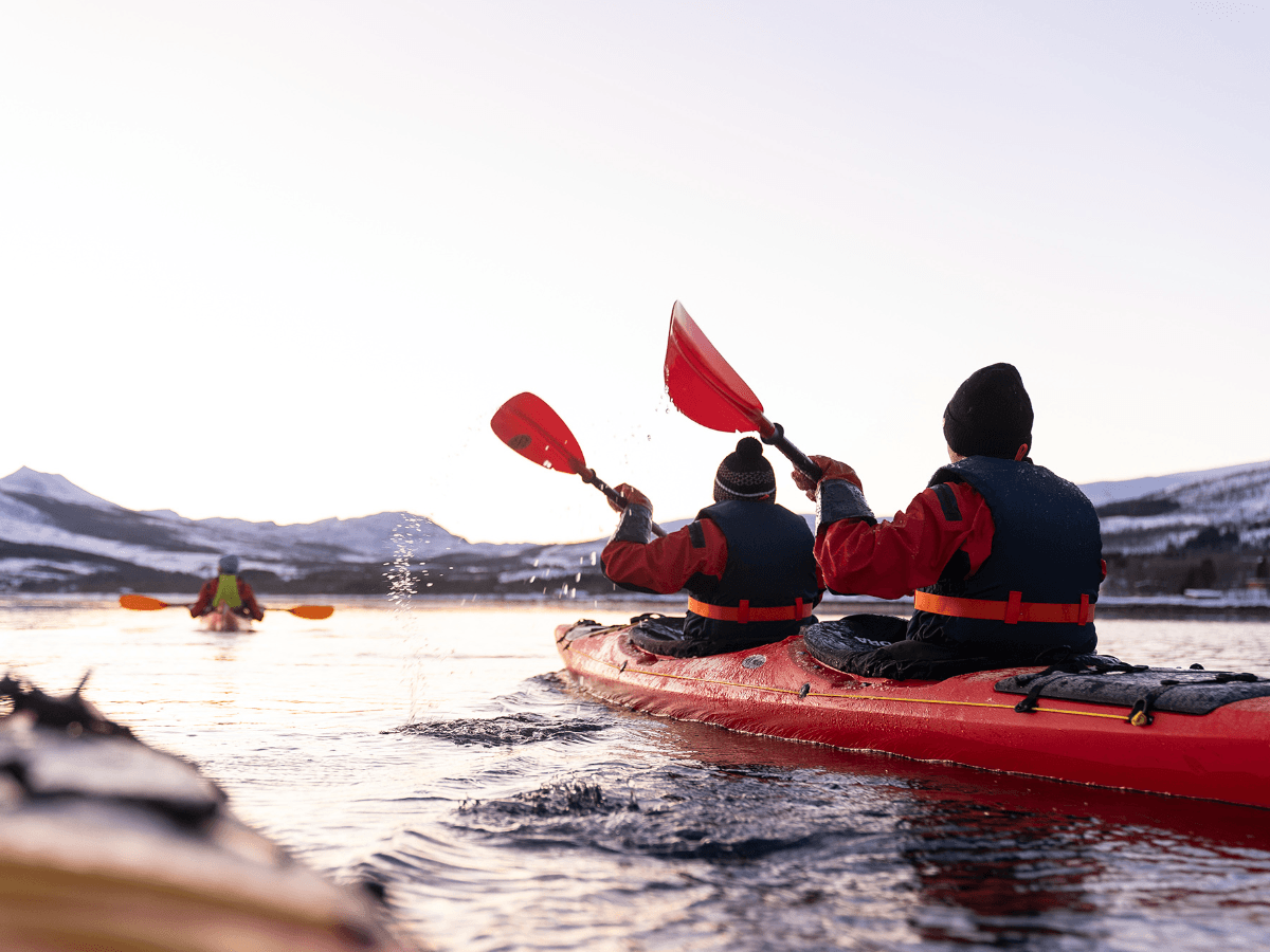 Guided Winter Sea Kayaking from Tromsø