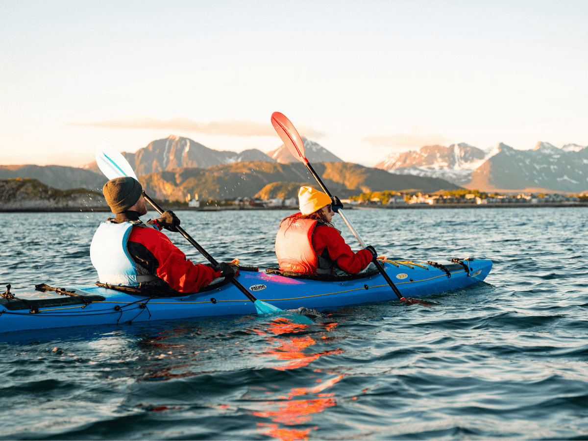 Sommarøy: Guided Sea Kayaking Morning Tour at Sommarøy